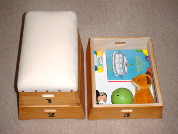 跳び箱型おもちゃ箱4