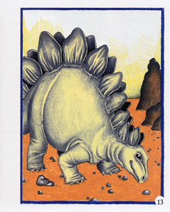 P13 オリジナル絵本「恐竜の国での冒険」挿絵13