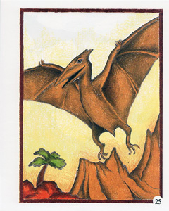P25 オリジナル絵本「恐竜の国での冒険」挿絵25