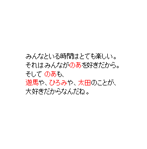 P15 みんなといる時間はとても楽しい。