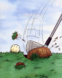 P17 オリジナル絵本「ゴルフの本」挿絵17