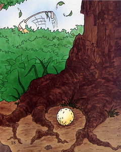 P18 オリジナル絵本「ゴルフの本」挿絵18
