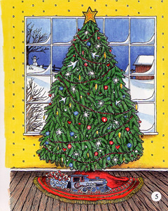 P5 オリジナル絵本「クリスマスの願い事」挿絵5