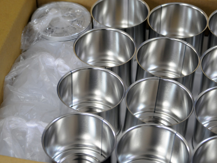 一番の 手作り缶詰 製缶機使用缶詰 ４号缶セット 手動 空缶 容器